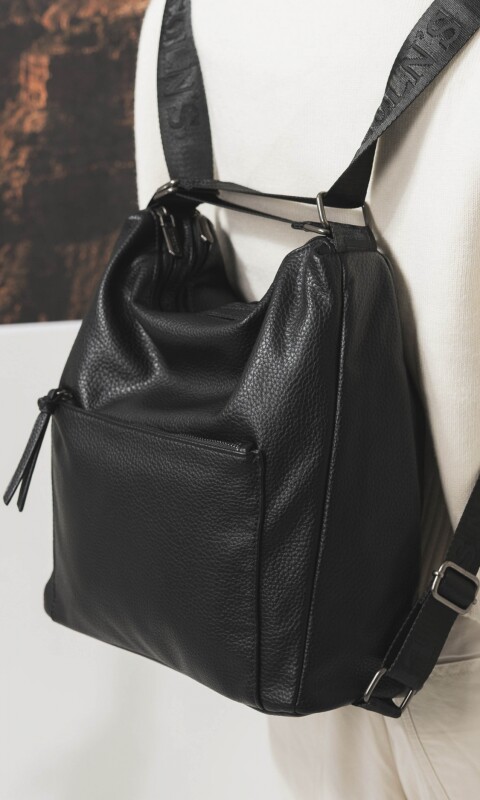 CARTERA MOCHILA KELLY NEGRO