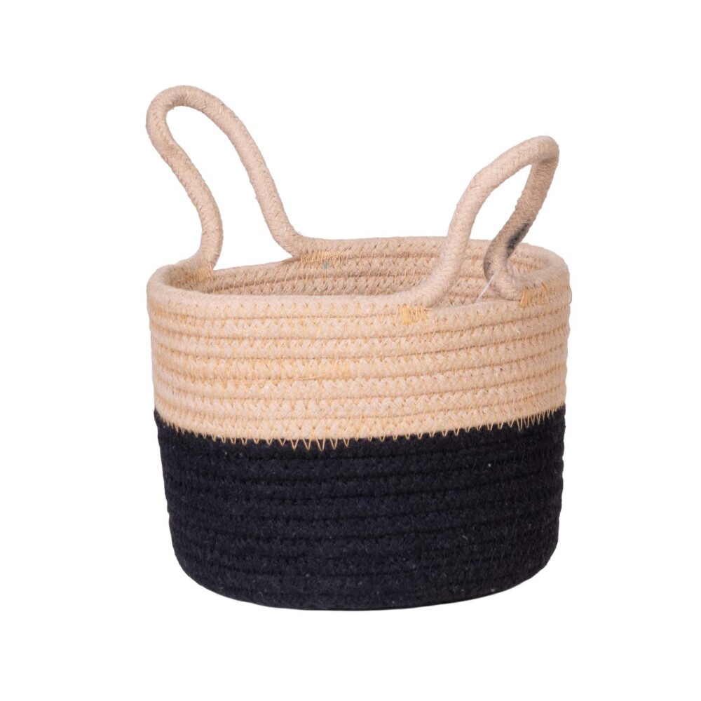 CESTO SMALL ALGODON NEGRO 37943