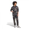 Abrigo T&D Hooded Aop de Hombre Negro