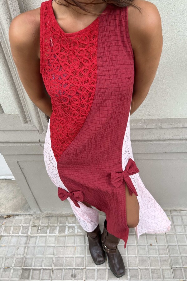 Vestido Moños Rouge