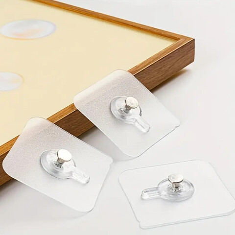 Set x8 soportes autoadhesivos para cuadros sin perforaciones Set x8 soportes autoadhesivos para cuadros sin perforaciones