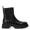 Bota de Mujer Miss Carol RHODE con elastico y tachas Negro
