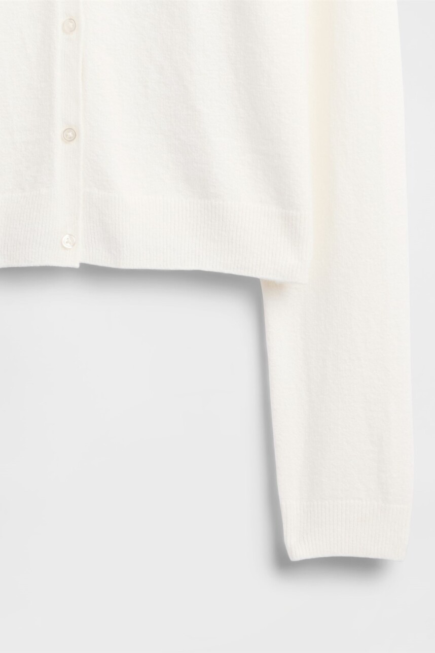 Saco Cashsoft Mujer Ivory Frost