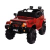 Jeep a batería para Niños Rojo