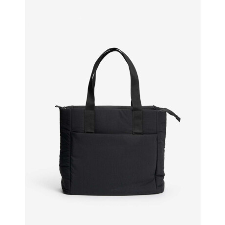 Cartera Shopper Nylon Negro