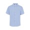 Camisa oxford manga corta Azul claro