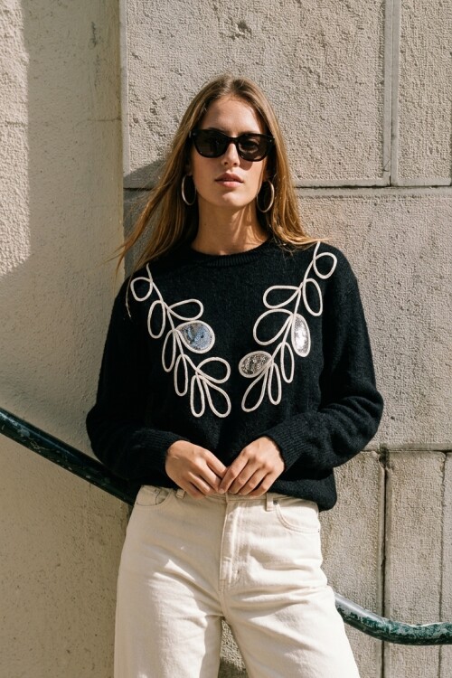 Sweater Lucerna Negro