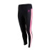 Calza de Mujer Topper Cuts Negro - Fucsia