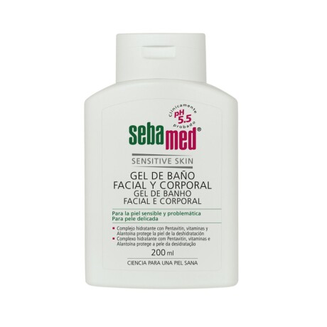 SEBAMED FACE BODY PH5.5 GEL BAÑO FACIAL CORPORAL 200 ml SEBAMED FACE BODY PH5.5 GEL BAÑO FACIAL CORPORAL 200 ml