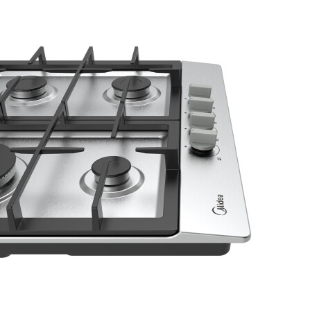 Anafe a gas Inox 4 hornallas Midea MG60SK005AH1B Anafe a gas Inox 4 hornallas Midea MG60SK005AH1B