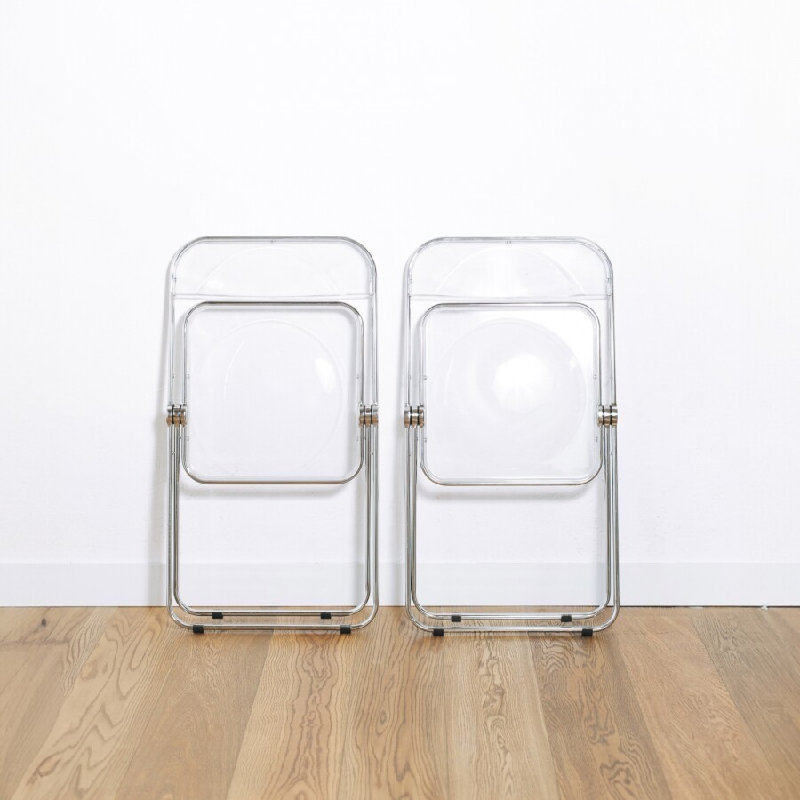 Silla Plia Transparente