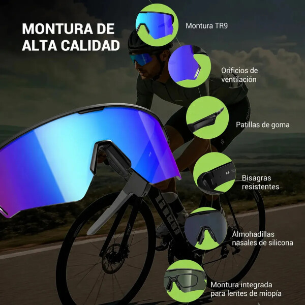 Lentes Inteligentes Blackview D2 Bluetooth Uv400 LENTES SMART BLACKVIEW D2 SPORT AZUL CL