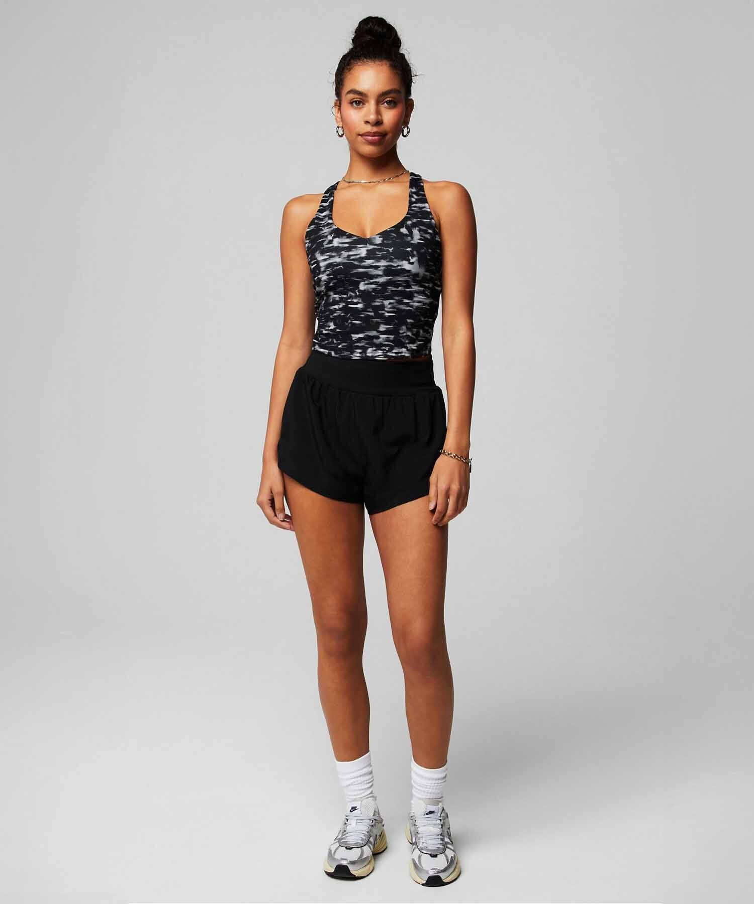 Short Con Malla Sun Chaser 3" Mujer Black