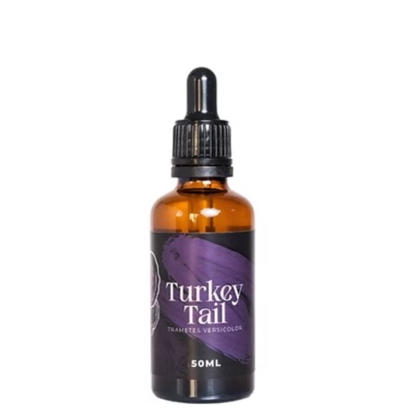 Tintura de Turkey Tail Trametes Versico 50ml Mushlove Tintura de Turkey Tail Trametes Versico 50ml Mushlove