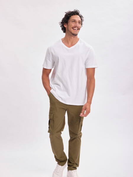 Pantalón cargo Verde Militar