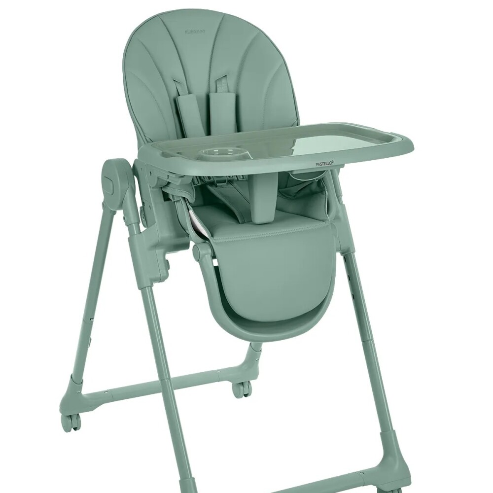 Silla de comer pastello 3 KIKKABOO mint