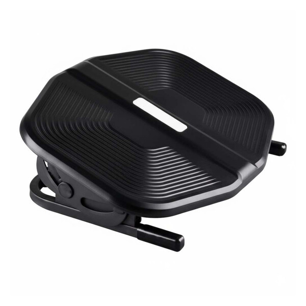 Soporte Apoya Pies Ergonomico Escritorio Brateck Regulable Color Negro