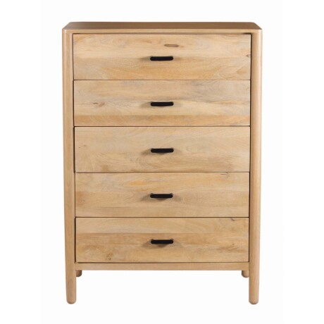 CAJONERA 5 CAJONES MADERA-DE-MANGO NATURAL-BEIGE WOODSIDE