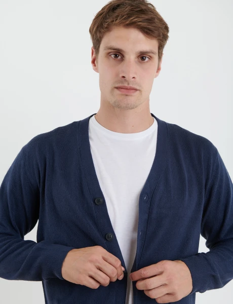 470710 CARDIGAN HARRINGTON URBAN Azul Oscuro