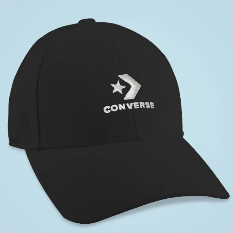 Gorro Converse Lock Up Negro - Blanco