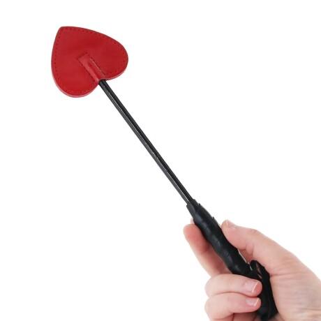Fusta Cuero Mini Spade Paddle Corazón Fusta Cuero Mini Spade Paddle Corazón