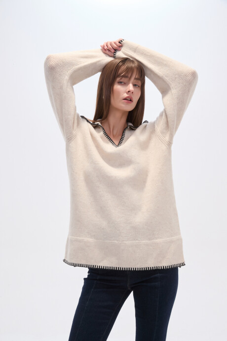 Sweater Aqua Estampado 2