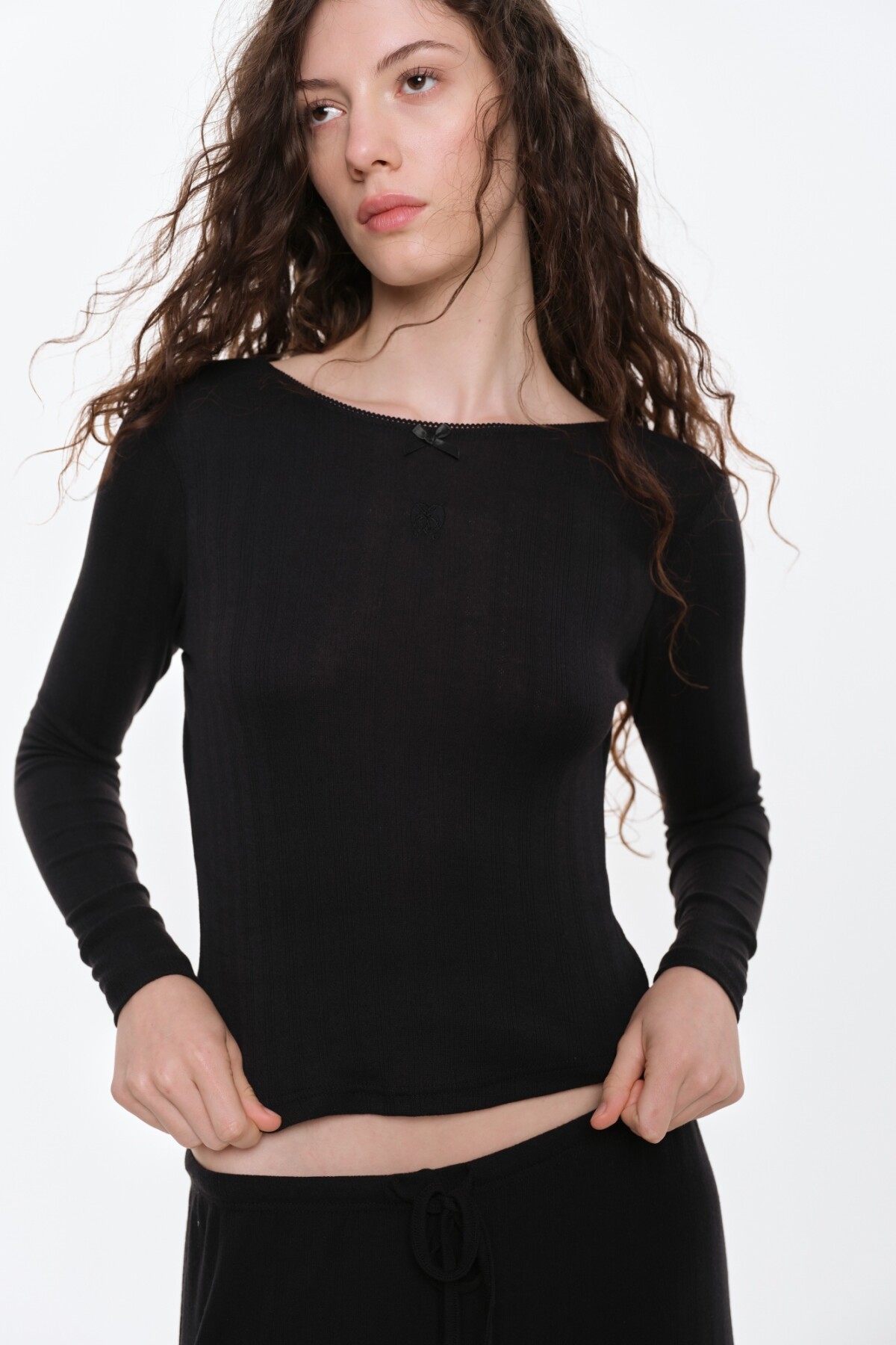 Remera Pina Negro