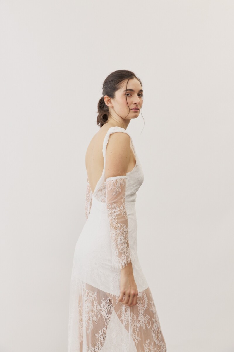 Vestido Rosel BLANCO