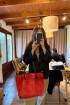 All Season Bag Rojo / Chocolate