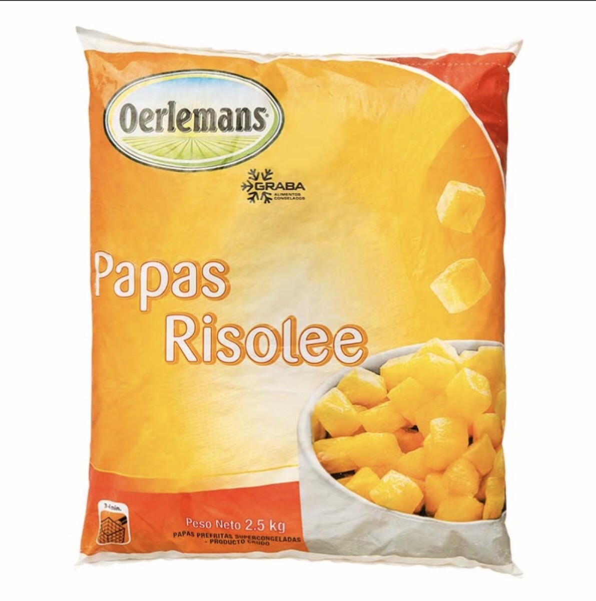 PAPAS RISOLEE 2,5KG +SOLO PDE O WEB+ 