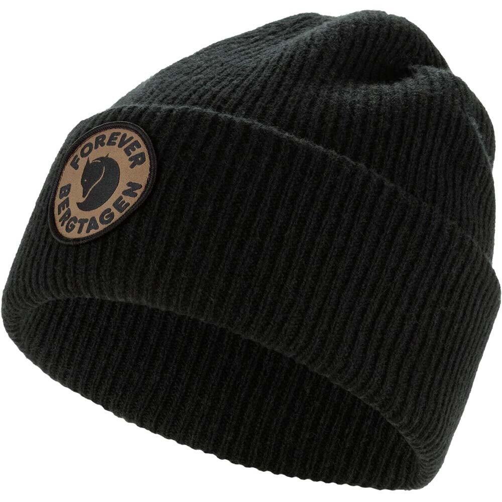 Beanie Fjallraven Bergtagen Forever Wool Beanie Unisex Black