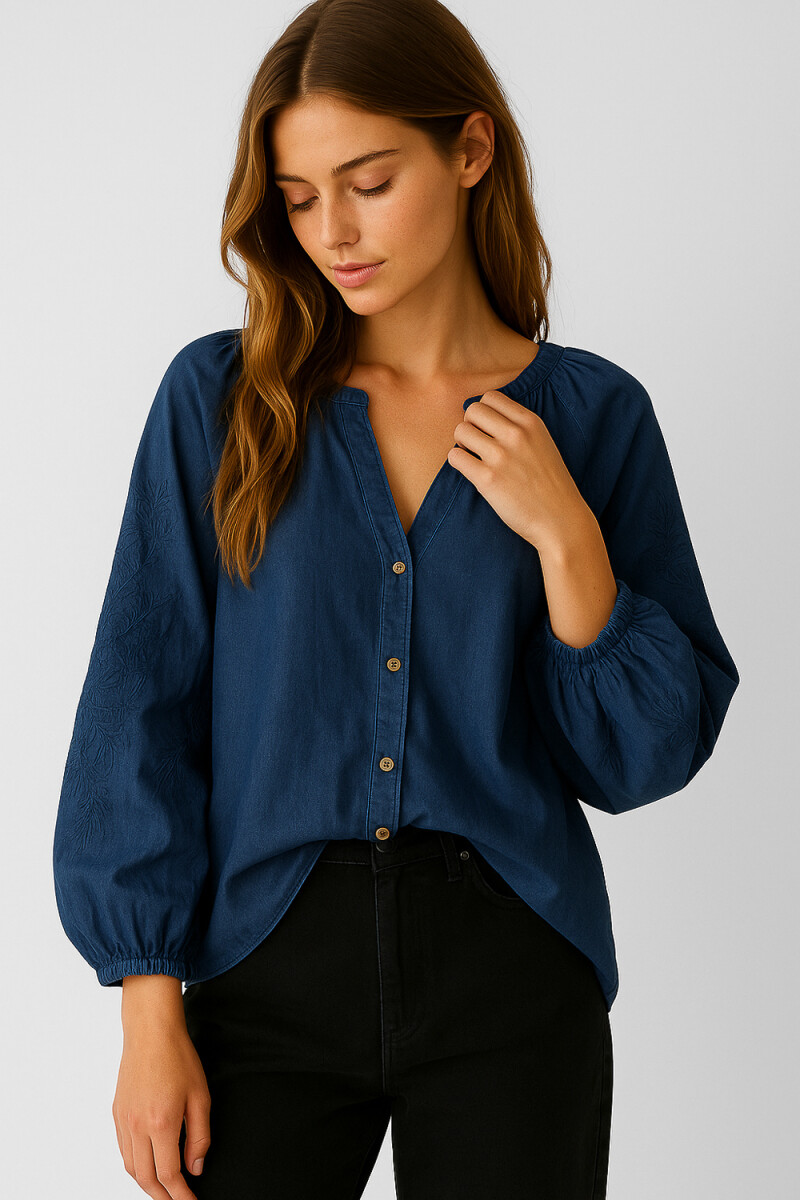 Camisa Zanira - Azul 