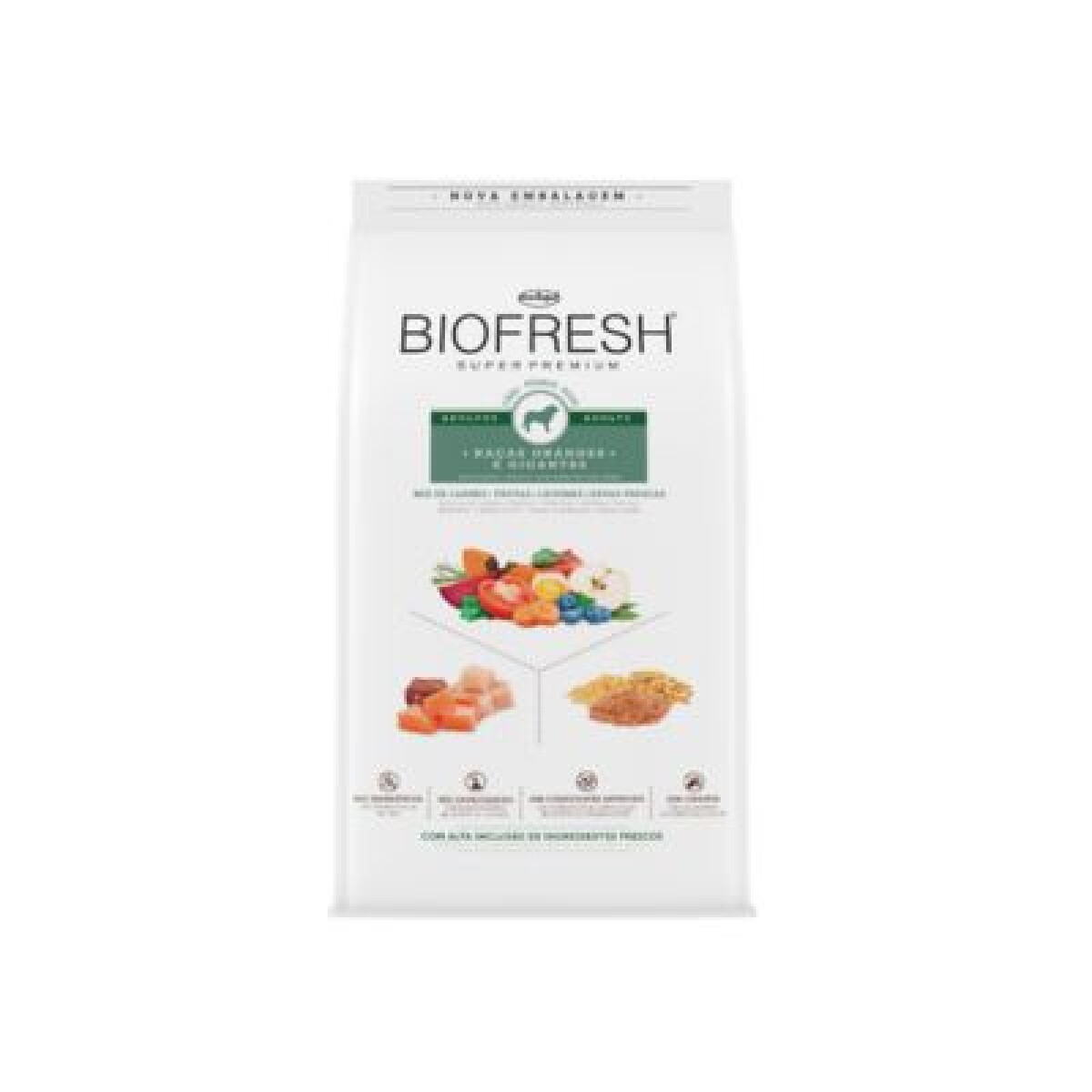 BIOFRESH PERRO ADULTO TAMAÑO GRANDE 3 KG 