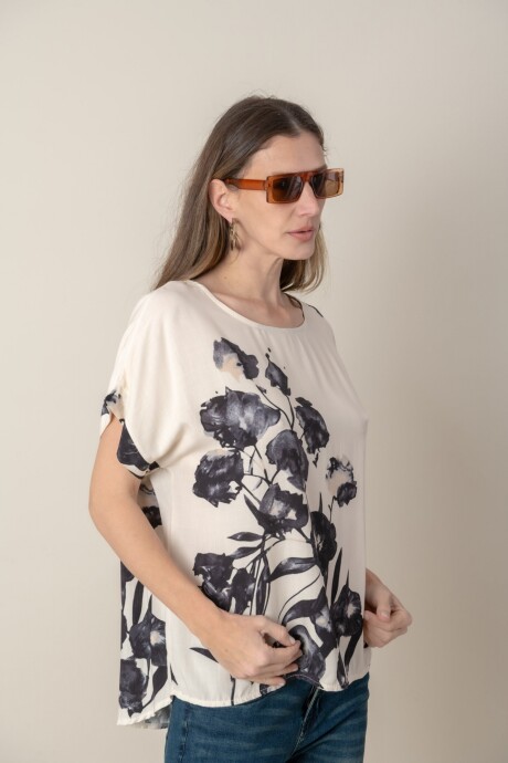 BLUSA NEREIDA Negro