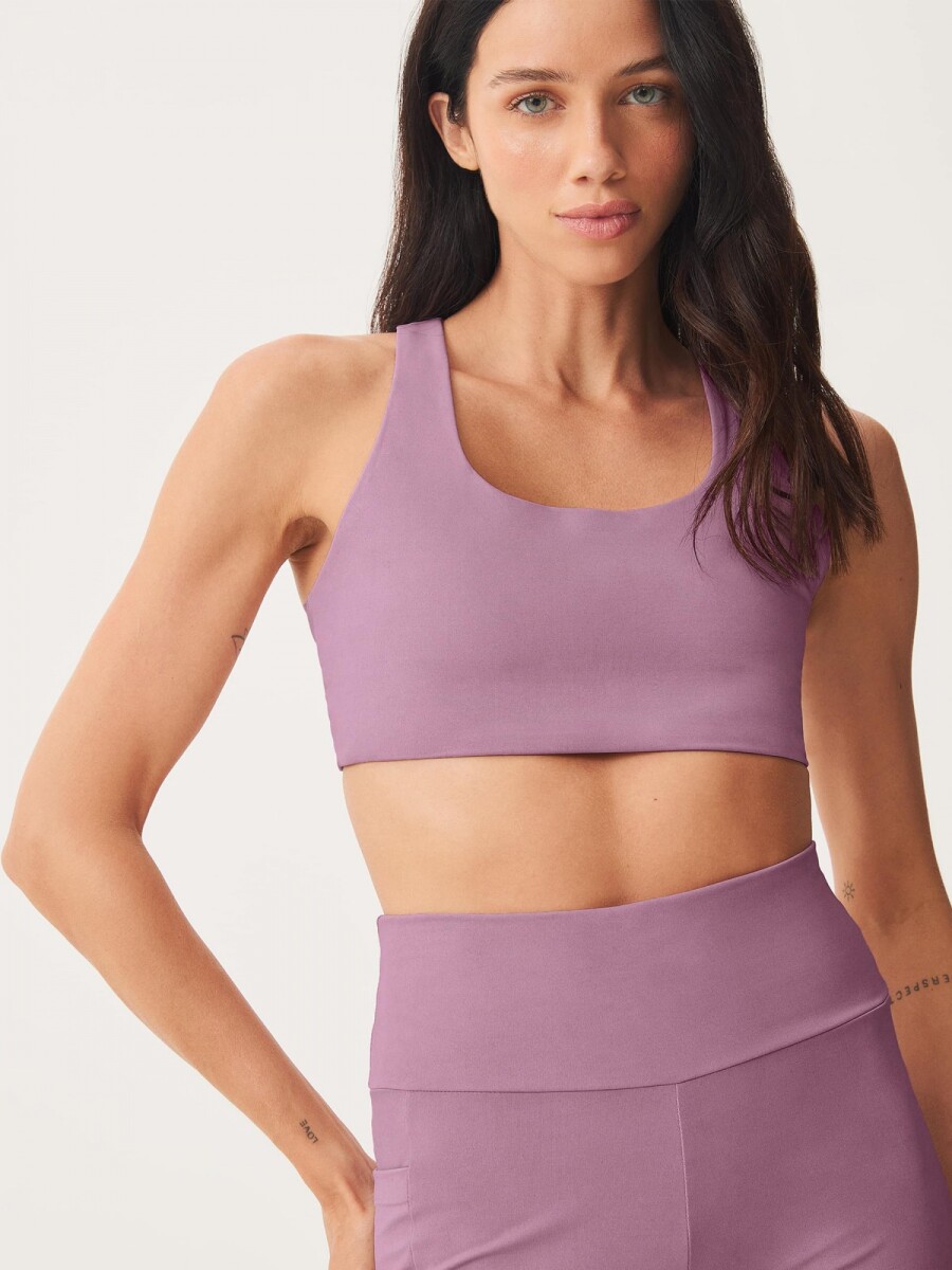 TOP DEPORTIVO HERO CON FIBRA LYCRA® - ROSADO 