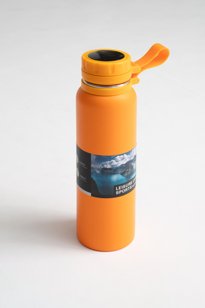 Botella termo 850 ML Naranja