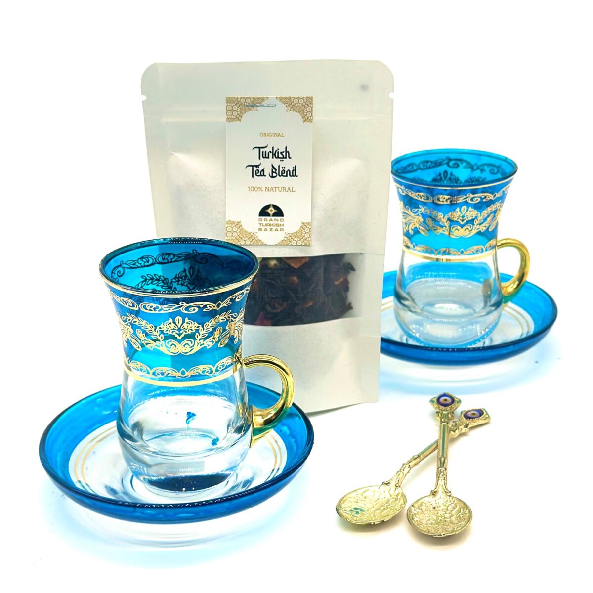 Set de té para dos personas vip color - Turquesa 