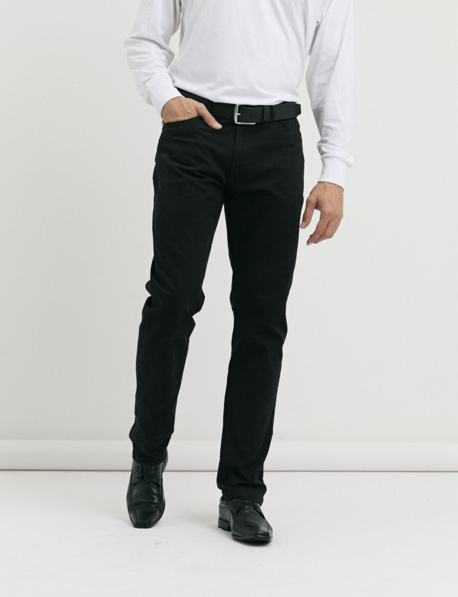 080421 PANTALÓN 5 BOLSILLOS HARRY Negro