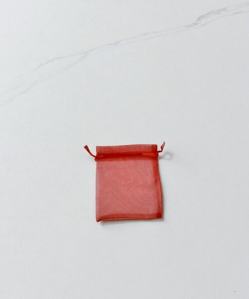 Bolsa organza 7x9cm ROJO