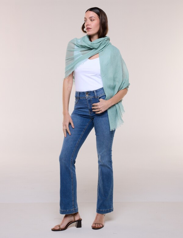 Pashmina Gasa VERDE