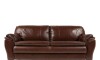 Sillón 100% Cuero - 3 Cuerpos - Monza Caramelo