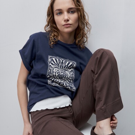 REMERA LIMBO Azul Marino