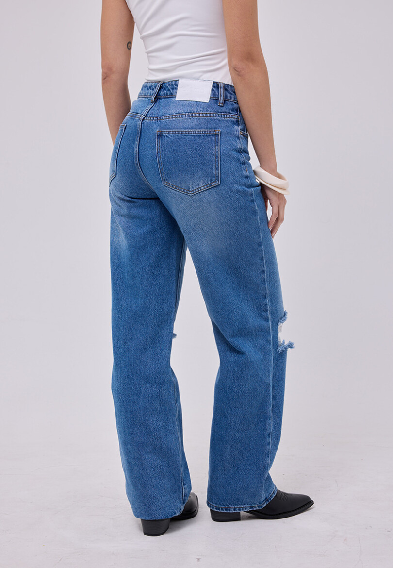 Jean Pulso Denim Oscuro