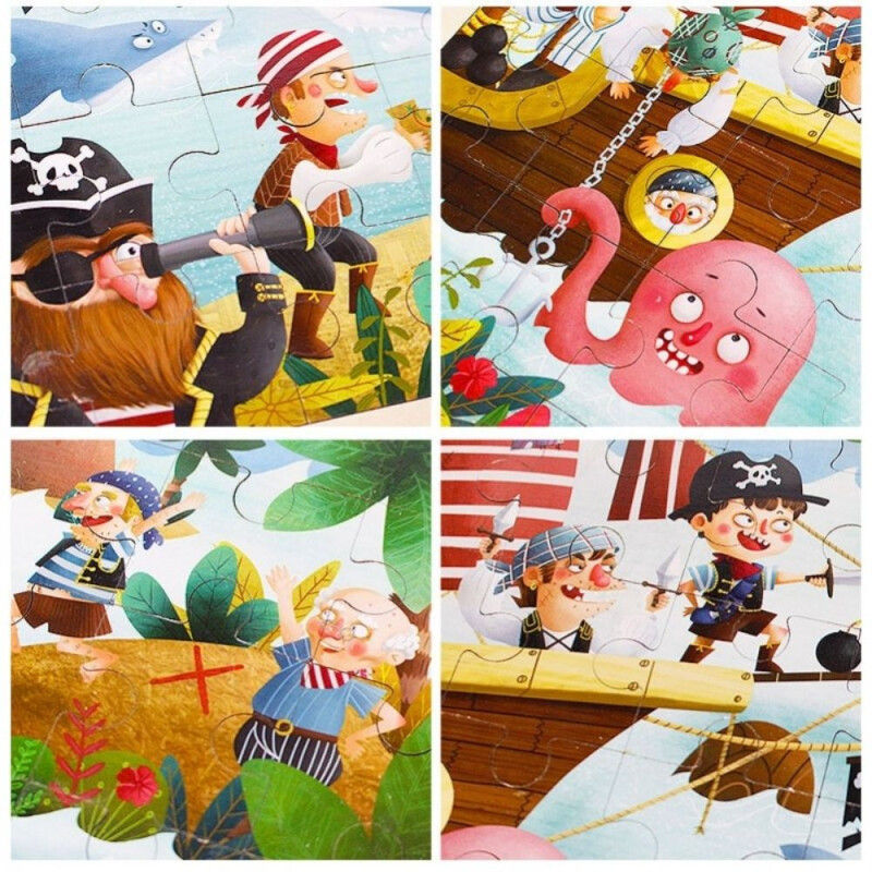 Puzzle de piratas Puzzle De Piratas