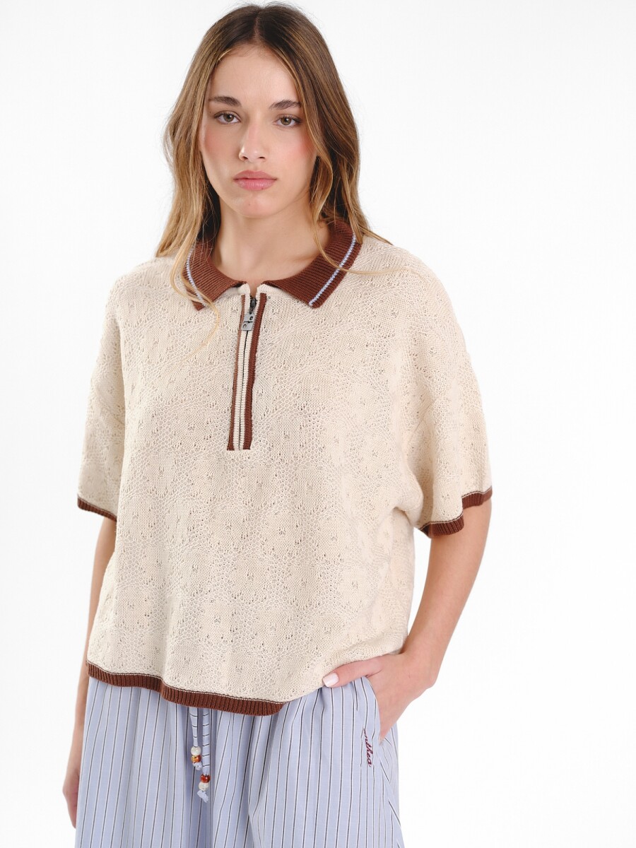 Remera Trébol - Crudo 