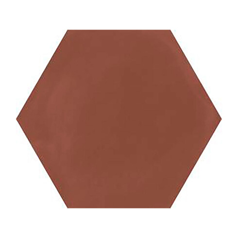 Porcelanato Rojo Mate 21X18.2Cm Piso Pared GAMAS DE TERRACOTA