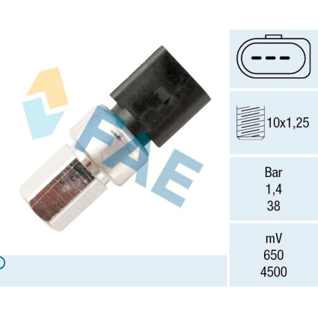 BULBO INTERRUPTOR VOLKSWAGEN PRESOSTATO AIRE ACOND AUDI A3 Q3 Q7 AMAROK BORA FAE BULBO INTERRUPTOR VOLKSWAGEN PRESOSTATO AIRE ACOND AUDI A3 Q3 Q7 AMAROK BORA FAE
