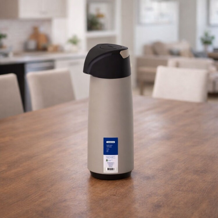 TERMO TRAMONTINA CON SIFON EXATA 1,8 LITROS BEIGE