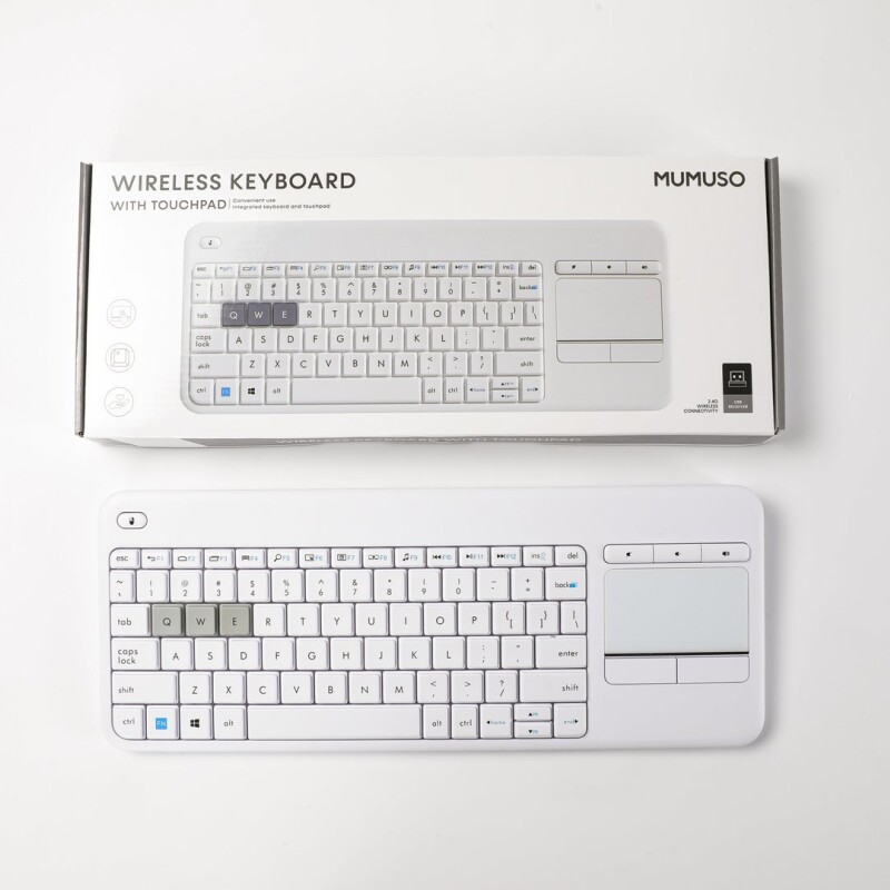 TECLADO INALÁMBRICO TÁCTIL – BLANCO TECLADO INALÁMBRICO TÁCTIL – BLANCO