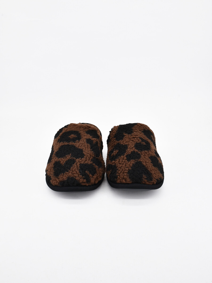 PANTUFLA BABI - MARRON 